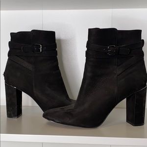 Black Coach Booties